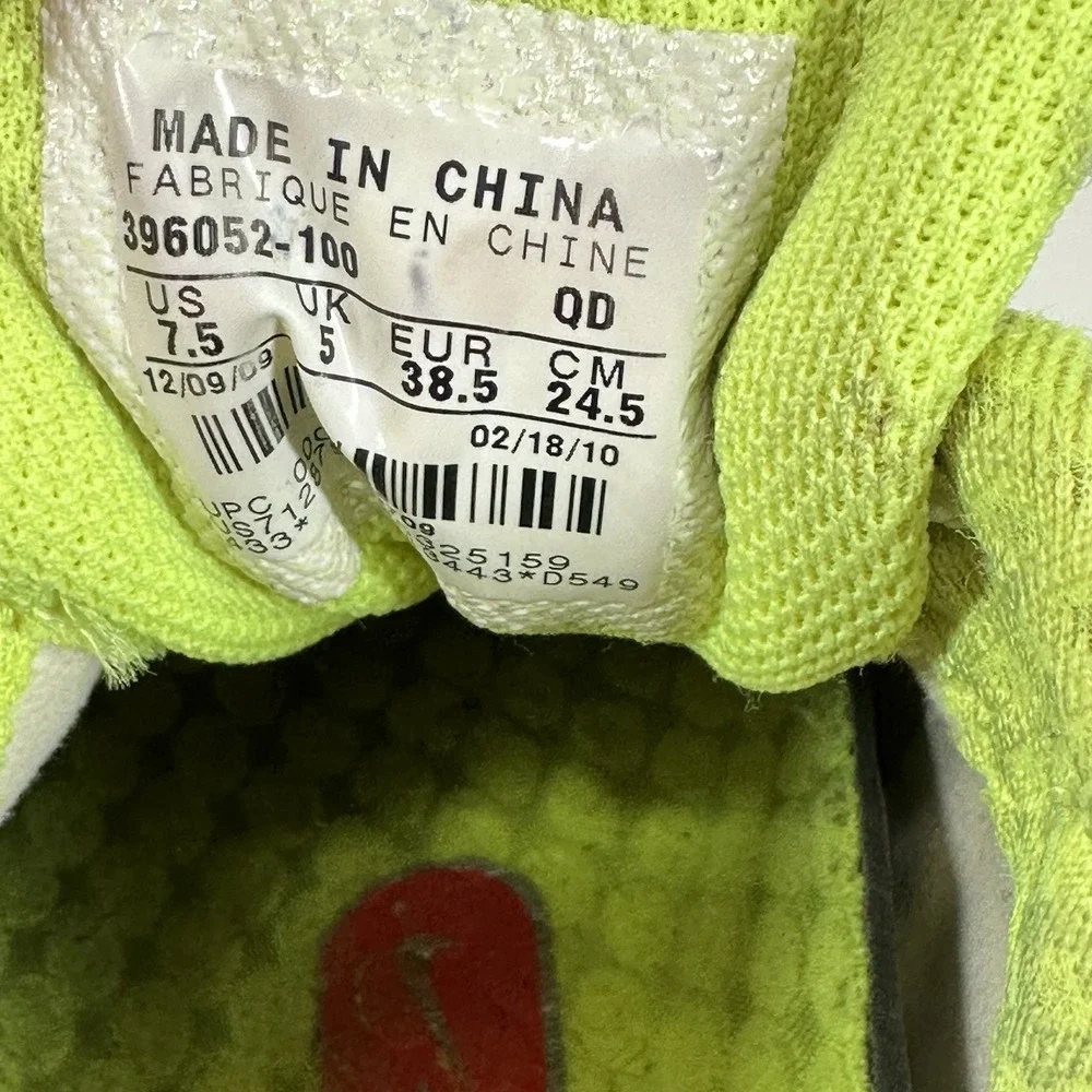 Nike‎ Air Max Air Tailwind 2 women shoes size 7.5 Running Shoes Neon Green